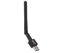 USB WiFi Dongle, 2.4Ghz 300Mbps Wireless USB2.0 Network Card WiFi Adapter Signal Transceiver with Mini Antenna, Support for Windows 2000 / XP/Vista / 7/8 / 10 / MAC/Linux