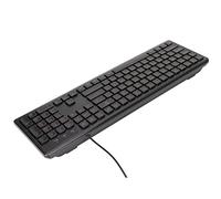 USB Wired Chinese Keyboard Comfortable Hand Feel Silent Keyboard for Office, Gaming, ABSType Material Bilingual English