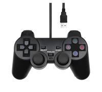 USB Wired PC Game Controller Gamepad For WinXP/Win7/Win8/Win10 Joypad For PC Windows Computer Laptop Black Game Joystick
