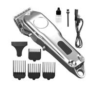 USB Wireless Hair Trimmer with 4 Guide Combs for Hair Cutting for Dad Husband Pet Boyfriend Head Beard Hairdresser