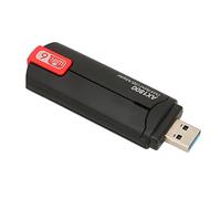 USB Wireless Network Adapter, 2.4GHz/573.5Mbps PC Mini Wireless Computer Network Adapter 5GHz/1201Mbps WiFi Dongle Gigabit Wireless Internet Card