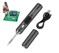 USB Wireless Soldering Iron - Fast Heating Repair Tool with Digital Display - Soldering Iron Repair Kit | Maintenance of Electronic Components and Circuits in the Field