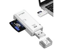 USB XD Card Reade Portable Camera Memory Card Adapter for Fuji Olympus Cameras USB 2.0 XD Picture Camera Memory Card Reader Adapter Up to 480MBs Supports Windows Mac Os Linux Plug and Play(White）