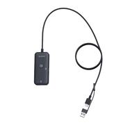 USB-Y Trainer Cable USB adapter for connecting two sets of headphones and enabling dual monitoring for training, supervision or support from a single