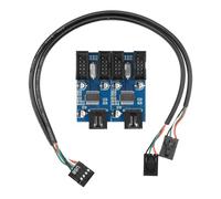 USB2.0 9 Pin USB Splitter Adapter For Expanding Desktop Port Perfect For Home Office And Gaming Home Office Solution