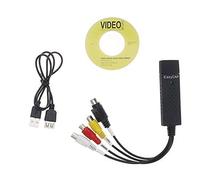 USB2.0 Audio/Video grabber VHS Video adapter TV DVD Capture Card Aduio AV Adapter for compatible computer Windows 10 7 32 64bit