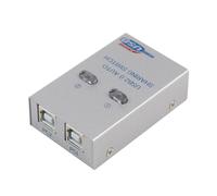 USB2.0 Auto Sharing Switch Manual Printer Sharer 2 in 1 Out Converter Print Sharing Device U201