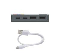 USB2.0 Hubs in Fun Gaming Shape Expands to 2 Type C and 2 USB Port for Keyboards and More