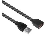 USB2.0 Male to Female Data Cable Cord 480Mbps Fast Data Sync & Power Charging Wire Line 5-100cm Multiple Length Male to Female Connectors