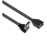 USB2.0 Male to Female Data Cable Cord 480Mbps Fast Data Sync & Power Charging Wire Line 5-100cm Multiple Length Male to Female Connectors