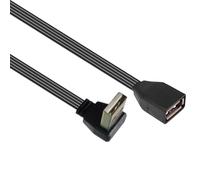 USB2.0 Male to Female Data Cable Cord 480Mbps Fast Data Sync & Power Charging Wire Line 5-100cm Multiple Length Male to Female Connectors