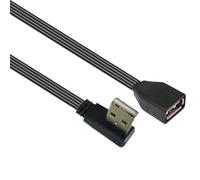 USB2.0 Male to Female Data Cable Cord 480Mbps Fast Data Sync & Power Charging Wire Line 5-100cm Multiple Length Male to Female Connectors