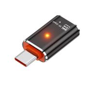 USB2.0 Portable Card Reader Type C to TFs MicroSDs Advanced OTG Adapter