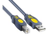 USB2.0 To Type B Printer Cable Highly Speed Data Transfer With Builts In Ferrite Cores For Interferences Reduction