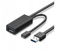 USB3.0 Cable extender with micro USB socket for external power 5m; UGREEN/20826