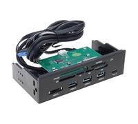 Usb3.0 Card Reader Front Panel Built in Usb3.1 Internal for Effortless Access to Various Memory Cards Data