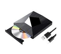 USB3.0 External CD DVD Drive with Type C Portable CD-RW/DVD-RW Writer Reader Player Burner Optical Disc
