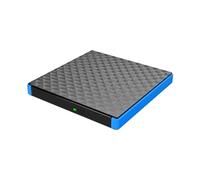 USB3.0 External TYPE-C Mobile DVD Drive Support 3D 100G 50G Playback Space Saving(Blue)
