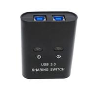 USB3.0 Manual Switching Hub Printer Sharing Device 2 In 1 OUT USB Selector KVM Hub Adapter