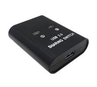 USB3.0 Manual Switching Hubs Printer Sharing Device 2 In 1 Out USB Selectors KVM Hubs Adapter Fast Speed Transfer