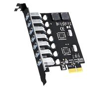 USB3.0 PCIE Adapter PCIE To 7 Port USB Expansion Adapter Card USB3.0 Controller Converter Card For Desktop PC Desktop PC USB Expansion