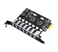 USB3.0 PCIE Adapter To 7 Port USB Expansion Card USB3.0 Controller Converter Card For Desktop PC Industrial Camera USB