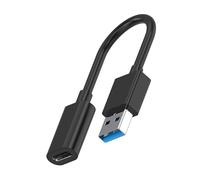 USB3.0 to USB Type C Converter Adapter Cable 5Gbps Fast Speed for Laptops and Smartphones Digital Headsets 3A Charging A Male to C