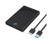 USB3.0/Type C 3.1 2.5inch External Hard Drives Enclosure Easy Installation Hard Drive Disk Box Data Transfer for PC Shockproof Case