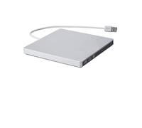 USB3.0 & Type-C External Slim DVD RW Drive - Tray Type CD Writer Burner Reader Portable for Laptop