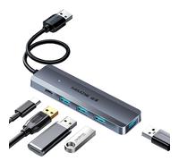 USB3.1 Splitter High-speed Gen2 4 Ports Expansion Dock Hub USB Hub 0.25M Length for PC Laptop
