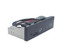 USB3.2 Gen1 5.25Inch Panel For PC Case With Double USB3.0 Type C And Card Reader Slot For Desktop 5.25 Inch Bay