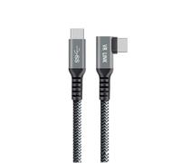 (USB3.2 GEN1 to TYPE-C 5M) VR Glasses USB3.2 GEN1 Data Cable 3m/5m/6m/7m Oculus Quest 1/ Quest 2 Mesh Streaming Cable 90 Right Angle Elbow Connecting Cable