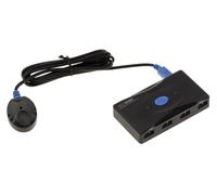 USB3 Switch Sharing Box to Connect 4 USB 3.0 Devices to 2 MAC PCs