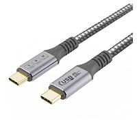USB4 Thunderbolt 4 Cable 40Gbps 8K Video and 240W Charging Full-Featured USB C Cable Compatible with Thunderbolt 3 for MacBook Pro iPad Galaxy S22 Mac Mini M1 External SSD eGpu (0.8m)