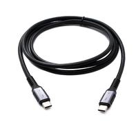 System-S USB4 Thunderbolt Cable 150cm Type C Male to Male Adapter 40Gbps USB 4.0