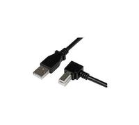 USBAB1MR Startech Lead , USB2.0 A Male-Right Angle USB B Male