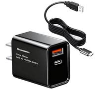 USBC Charger for Halo Bolt Ultimate 2.0 3.0 4.0 Jump Starter Air Compressor | For HALO Bolt Ultimate 2.0 3.0 4.0 JumpStarter Jump Starter Air Compressor USB Power Bank USB-C AC/DC Adapter Power Supply