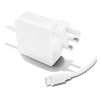USBC Charger for Macbook 65W Fast Charging Type-c Interface PD UK Plug Power Adapter Compatible with Chromebook Notebook Samsung Galaxy Huawei Lenovo Dell HP Laptop Charger with 1.8m Cable