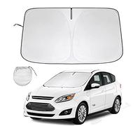 USBDMX Car Shade Windshield Sun Shade For C-Max For CMax 2013 2014 2015 2016 2017 2018 2019 Window Shade Sun Visor Cover Foldable Blocks UV Rays Car Sun Visor