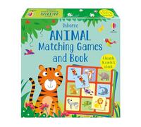 Usborne Animal Matching Games and Book
