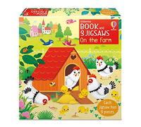 Usborne Book and 3 Jigsaws: Farm: 1