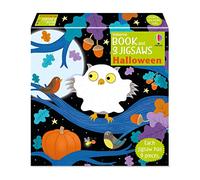 Usborne Book and 3 Jigsaws: Halloween