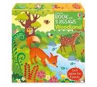 Usborne Book and 3 Jigsaws: Woodland