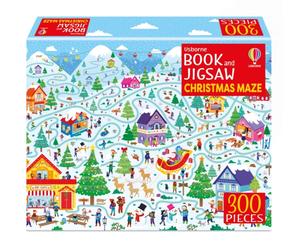 Usborne Book and Jigsaw Christmas Maze