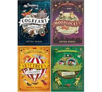 Usborne Cogheart Adventures Series (Vol 1-4) 4 Books Collection Set By Peter Bunzl