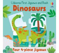 Usborne Dinosaur 4Pc Jigsaw