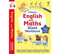 English and Maths Giant Workbook 5-6 – Usborne