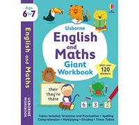 Usborne – English and Maths Giant Workbook 6-7 (Usborne Workbooks)