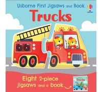 Usborne First Jigsaws and Book: Trucks