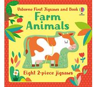 Usborne First Jigsaws: Farm: 1 (Usborne First Jigsaws and Book)